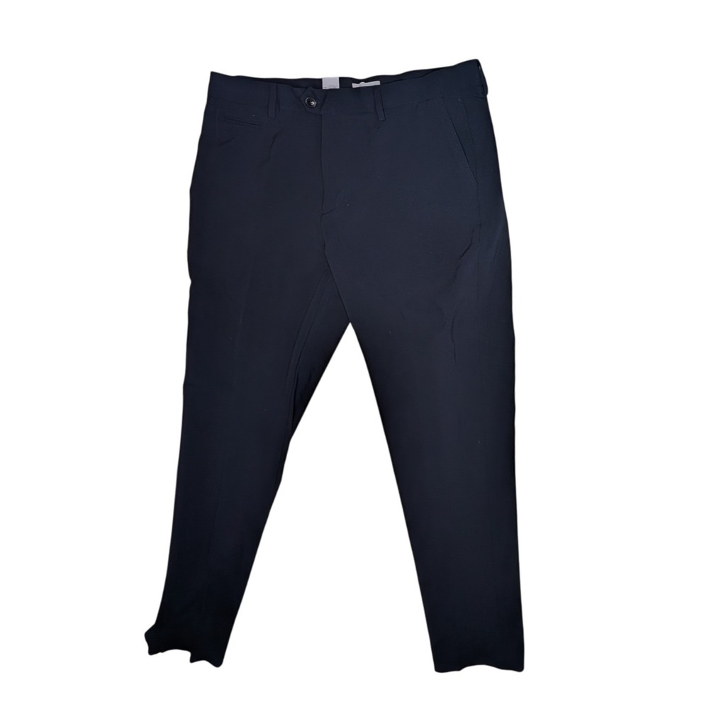 LINDBERGH WHITE Ankle Grazer Pants Navy Blue Mens XXL 37 x 30.5‎